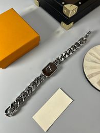 le dikke armband Europese en Amerikaanse driedimensionale ketting damesarmband met schroefmanchet voor koppels