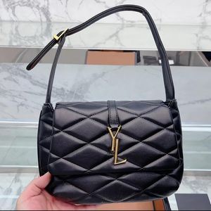 LE57 Hobo Bag Puffer Designer Handsbag Sac à main pour femmes Sac à bandoulière noir Luxurys Courettes en cuir sacs de four