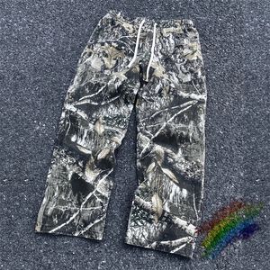 Blad camouflage functionele tactische functionele broek voor herenkwaliteit joggen en slepen sportbroeken 240426