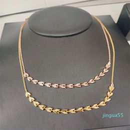 feuille argent 18k or diamant croix pendentif colliers initiaux pour femmes hommes à la mode diamant ensemble designer fine bijoux collier