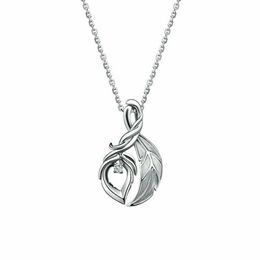 Jeu de ligue Rakan et Xayah Couple collier pendentifs 925 en argent Sterling collier pour femmes bijoux Couple amoureux cadeaux 279F