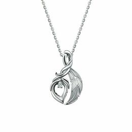 League Game Rakan und Xayah Paar Halskette Anhänger 925 Sterling Silber Halskette für Frauen Schmuck Paar Liebhaber Geschenke206V