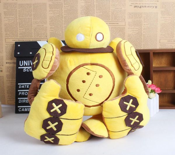 League of Legends LOL 18quot45cm BLITZCRANK Robot peluche douce poupée de haute et de bonne qualité Cute9705862