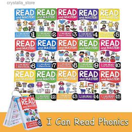 Apprendre l'anglais Phonics Flash Cards Bébé Toddler Apprentissage et Jouets Éducatifs Enfants Aides Pédagogiques Enfants Anglais Word Learning L230518