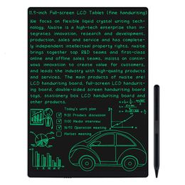 Leerspeelgoed 11,5-inch volledig scherm Superfijn handschrift LCD-schrijftablet Elektronische tekentafel Graffiti-schilderij voor kinderen Memo Leerblokken 230926