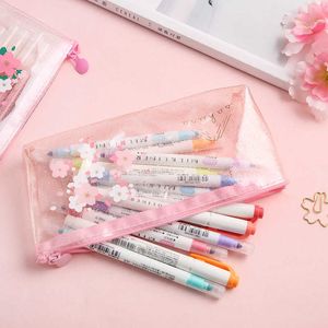 Leren Speelgoed 1 Stuks Kawaii Etui Mooi roze meisje hart Gift Estuches School Pennenbakje Potlood Tas Schoolbenodigdheden Briefpapier