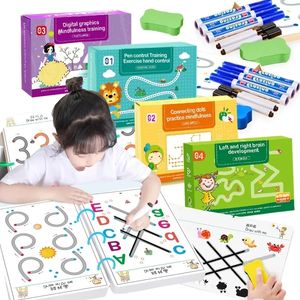 Leren speelgoed Montessori-tekenspeelgoed voor kinderen Pencontrole Training Kleurvorm Wiskunde-matchspelset Leeractiviteiten voor peuters Educatief speelgoed 230926