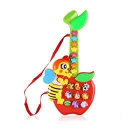 Learning Toys Kids Guitar Electronic Musical Instrument Children's Toy Guitar MultiFunction Carton Animal Park Educational Baby Funny Toys F 231026