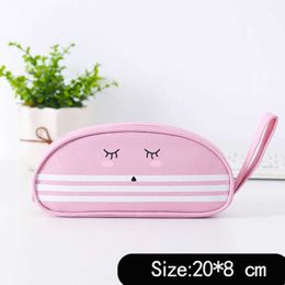 Juguetes de aprendizaje Papelería Estuche de lápices básico Bolsa de pluma estilográfica para niña Útiles escolares Estuche de lápices Kawaii grande y lindo Lona coreana