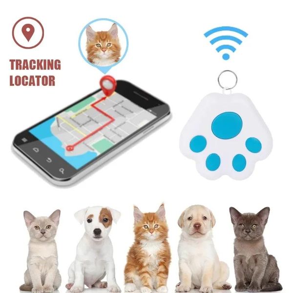 Laisses griffe de chien Mini GPS Tracker pour fournitures pour animaux de compagnie chat enfants personnes âgées dispositif anti-perte localisateur traceur colliers de chien suivi des clés B