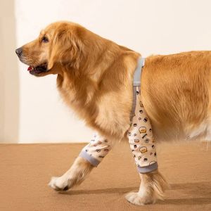 Laisses Coude pour chien Grace Genouillère pour animaux de compagnie pour chiens de taille moyenne et grande Protection de jambe d'hiver Protection de récupération pour chien après chirurgie Fournitures pour chiens