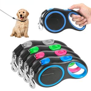 Riemen Hond Roulette Leash Touw 3/5/8M Intrekbare Lange Sterke Huisdier Grote Grote Honden Lopen riemen Leads Automatische Verlenging