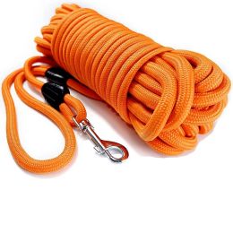 Leashes Dog Training Leashes Long Lead with Padded Foam Handle for Small Medium Large Heavy Duty Dogs Tracking Camping Agility Training