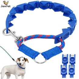 Meshes janet humenly moyen / grand chien comportement entraînement laisse le collier de commande de petit chien antibark sans fonction choquantélectrique