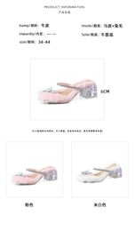 Leather 2023 Women Ladies Genuine Chunky Sandals Shoes Pumps Slipper Summer Casual Peep-toes Party Wedding Dimond Butterfly Flip Flops Pearl Slip-on Shoes