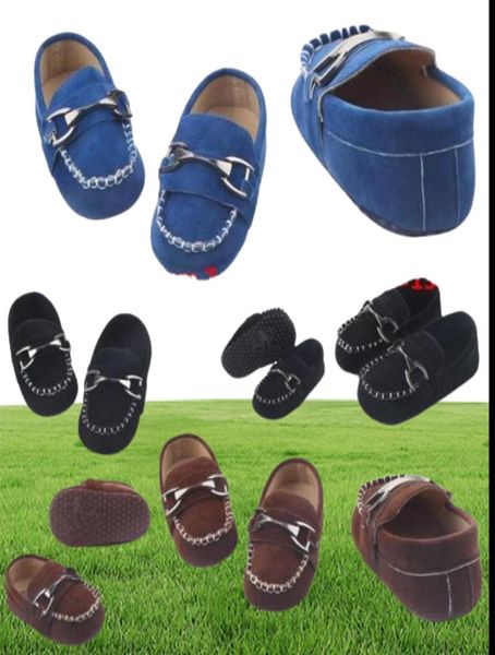 Chaussures pour bébé en cuir moccasin bébé First Walkers Chaussures noires pour bébé en cuir nouveau-né pour 0 1 ans Babies entièrement9071828