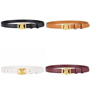 Ceintures en cuir pour hommes concepteurs Femmes Fime Coute de luxe Couleurs solides Couleurs