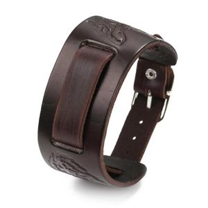 Bracelet en cuir cadeaux pour hommes Regalos Para Mujer Hombre Bijoux de luxe Femme Bijoux amis Cadeau Meska Braclets Bransoletka277J