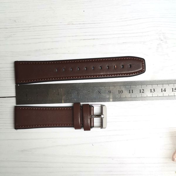 Bracelet en cuir pour xiaomi amazfit bip bracele bips watchband pour huami amazfit rythme stratos 2 gt gtr 42 47 mm bracelet