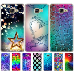 Coque Pour Samsung Galaxy A7 A5 A3 2016 A710F A710 SM-A710F Coque Souple TPU Couverture Arrière Capa 6 Téléphone