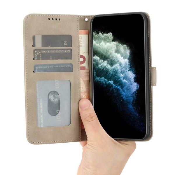 Fundas de cuero para OPPO Realme 11 C55 C53 Narzo 60 A18 A38 A58 A78 A98 Find X6 Reno 10 Pro 4G 5G cartera funda de teléfono con cordón