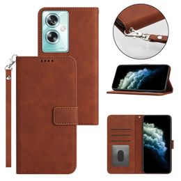 Étuis en cuir pour Oppo Realme 12 11 C67 Reno 11 11f F25 Pro plus 4G 5G Portefeuille Téléphone Couverture Lanyard Capa