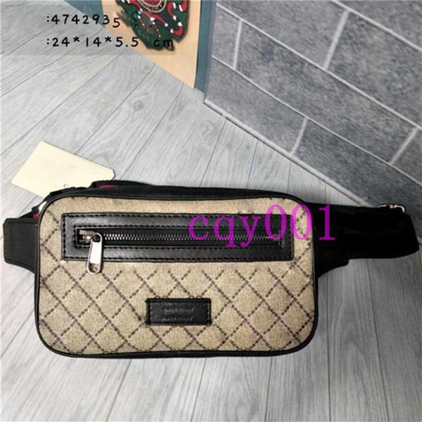 sac à dos en cuir pour hommes sacs de poitrine de mode vendre taille ceinture unisexe fermeture éclair sac de téléphone portable size24-14-5 5cm245q