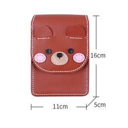 Cuero Cute Bear Bag de madera Corte de molde de madera Diy Craft Making Decor Suministries Plantilla adecuada para máquinas de corte de matriz