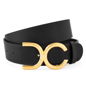 Ceintures de créateurs en cuir femme simple ceinture de ceinture pour hommes