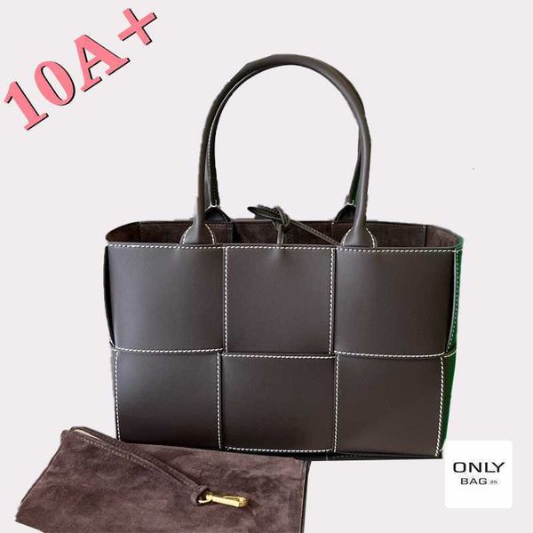 Diseñador de cuero tejido arco tote piel de becerro moda dama bolso hobo genuino intrecciato mujeres bolsos de hombro bolso embrague 9a espejo de calidad superior