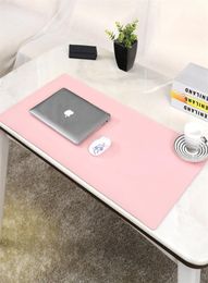 Tapis de bureau en cuir avec Surface imperméable, tapis de souris surdimensionné et tapis d'écriture pour les jeux sur ordinateur et le bureau 4824055