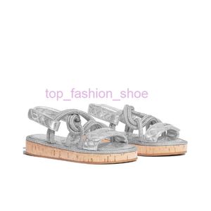 Chaussures habillées en cuir plats pour femmes sandales de taille standard sandles Designer extérieur sandale féminin sandalias