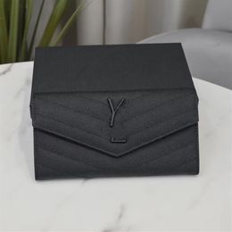Mode en cuir main tenant des portefeuilles portefeuille de luxe pour femmes sacs à main et supports luxe Designer216r