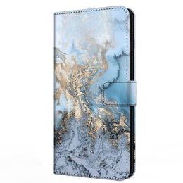 Lederen fliphoes voor Xiaomi Redmi Note 9 Pro 9S Marble Wallet Telefoonhoesje voor Redmi Note 8 8T 8Pro 7 Stand Book Cover Bag Note9