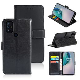 Étui portefeuille à rabat en cuir, housse magnétique pour OnePlus 9R ACE 2V 5G Nord 3 Nord CE Core Edition N200 9RT 10 Pro 5G ACE 2 Pro 10T CE3 lite