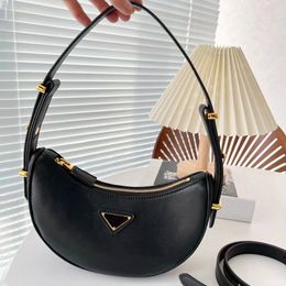 Leren halve maan driehoek de tote bag prad damestas Luxe top handvat clutch Designers Bag heren handtas hobo hoge kwaliteit onderarm crossbody schoudertassen