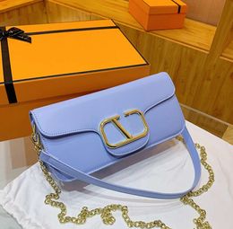 Bolsa de couro bolsa de corrente mulheres luxurys designers de moda sacos de embreagem feminina clássico de alta qualidade menina fivela de ouro bolsas