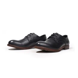 Lederen handgemaakte echte herenjurk Bury Cap Toe veter Oxfords Wedding Office Business Formele schoenen voor mannen E EAF