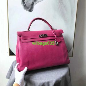 Handgemaakte leren handtassen HB Ky40 Limited Edition handbagagetassen Koeienhuid Eén schouder Fitness Crossbodytas 2024 Nieuwe tas met hoge capaciteit Heren en dames 12