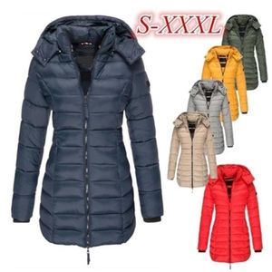 Lederen Parka Vrouwen Donsjack 2022 Herfst Winterjas Klassieke Mode Kleding Geel Rood Blauw Grijs Zwart Groen Manteau femme