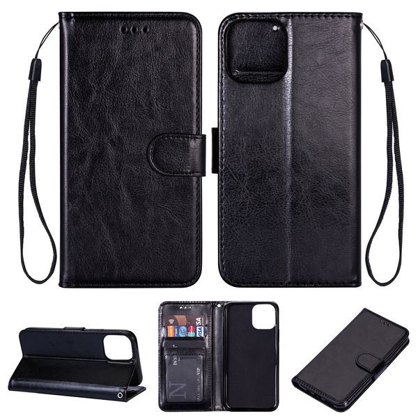 Étuis amovibles magnétiques en cuir pour Iphone 12 Mini X 10 8 7 Housse de portefeuille détachable 2 en 1 Samsung Galaxy Note8 S8 Plus Case