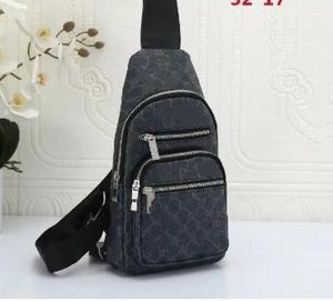 leer Mannelijke Borst Crossbody Tas Mannen Enkele Schouderriem Rugzak Casual Reistassen brief print vrouwen portefeuilles Voor jongens meisjes Heren designergg