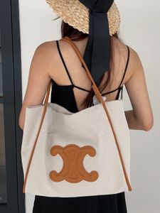 Sac de banlieue en cuir tendance pour femmes, Niche tendance, fourre-tout décontracté à bandoulière en toile, nouvelle collection 2023