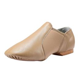 Cuir One Dynadans Foot avec des chaussures de jazz supérieures, adaptées aux filles et aux garçons (adultes / tout-petits / tout-petits) 678 24519