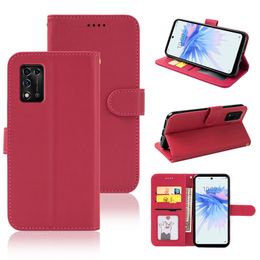 Étui de téléphone en cuir pour ZTE Nubia Z50S Pro Libero 5G ii iii Blade A53 L220 V30 L9 V41 Smart V40 V30 Vita Axon 40 Lite 30 20 11 4G A20 A2121, couvercle rabattable avec fente pour carte