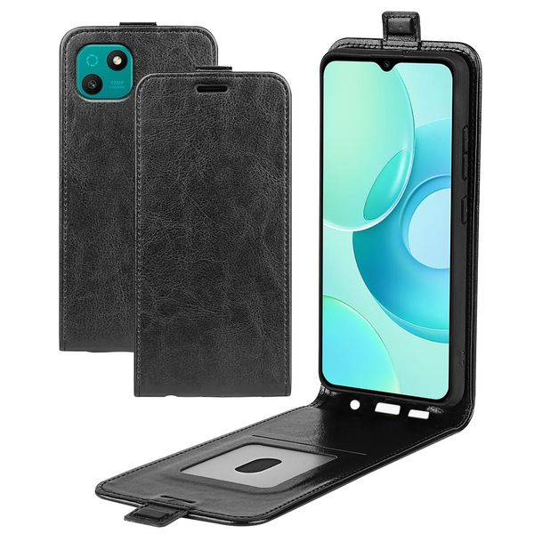 Fundas de teléfono de cuero para WIKO T10 T50 Y52 Life 3 Y82 Y62 Y51 View 5 Y81 Y61 Power U30 U10 U20, funda con tapa, hebilla magnética de cuero