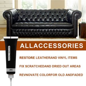 Reparación de cuero gel tinte de cuero para sofá muebles sofás de cuero recolorar culata para chaqueta y zapatos relleno de cuero limpiador