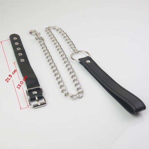 Correas de cuero para el escroto, jaula de castidad para el pene y la bola, Bondage con anillo para el pene, estiramiento de bolas para CBT