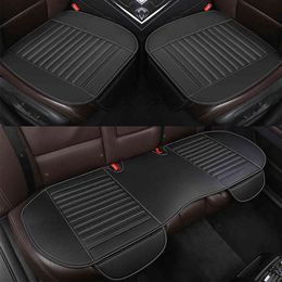 Housse de siège en cuir housses de siège de voiture coussin universel pour MERCEDES AMG classe C W203 W204 W205 accessoires Auto