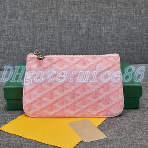 Mini portefeuille en cuir porte-cartes porte-monnaie 7A qualité Designer Gy Womens mens avec boîte porte-cartes de luxe portefeuilles à glissière porte-clés porte-cartes passeport